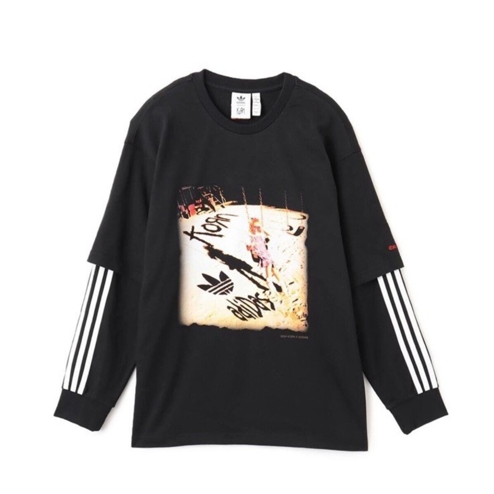 Adidas x KoRn Size XLarge  Brand New Never Worn Long Sleeve Shirt C97